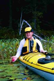 Michael in Kayak